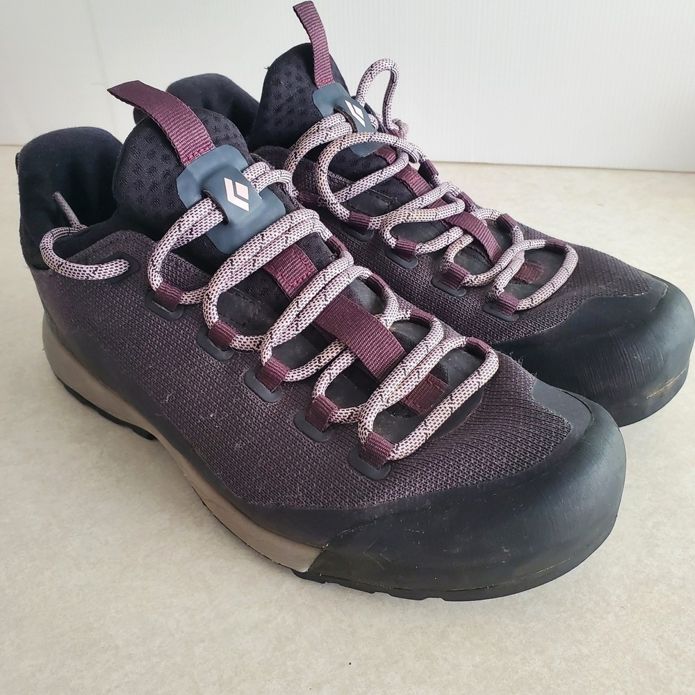 Black Diamond Mission LT Approach Shoes Dark Plum Black Hiking Technical 8.5